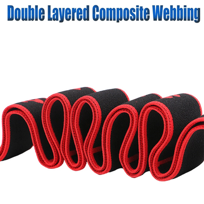 Yoga Stretch Resistance Bands | High Elasticity Multi-Segment Belt for Fitness & Assisted Stretching