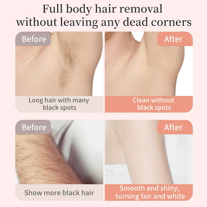 2-in-1 Electric Hair Trimmer & Shaver | Portable Hair Removal Device for Men & Women