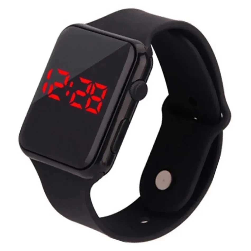 Simple LED Digital Watch | Unisex Sport & Fashion Silicone Wristband