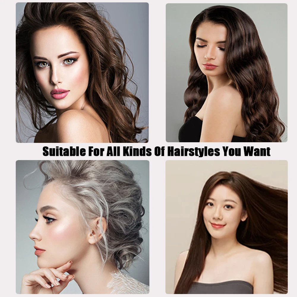 2-in-1 Straightener & Curler | Fast Heat-Up, Salon Smooth Finish | Ceramic Flat Iron (Available in Multi-Colors)