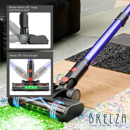 2-in-1 Portable Cordless Vacuum Cleaner | High Suction Power for Home, Office