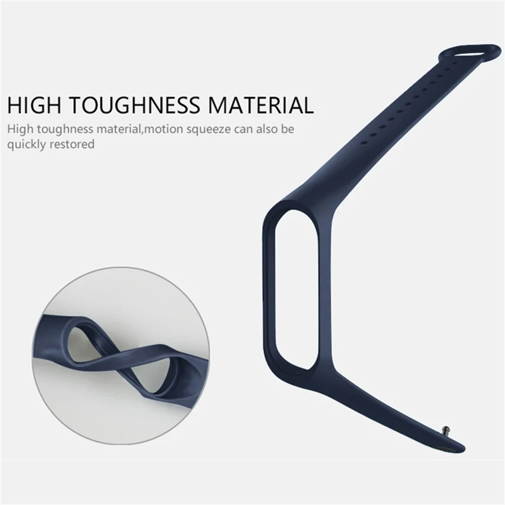 3-Pack Sport Replacement Wristbands | 7/6/5/4/3 Silicone Strap Set