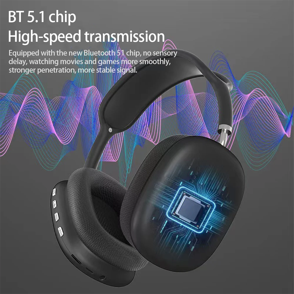 P9 Wireless Bluetooth Headset 🎮 | Sports & Gaming Earbuds with Mic & Noise Cancelling