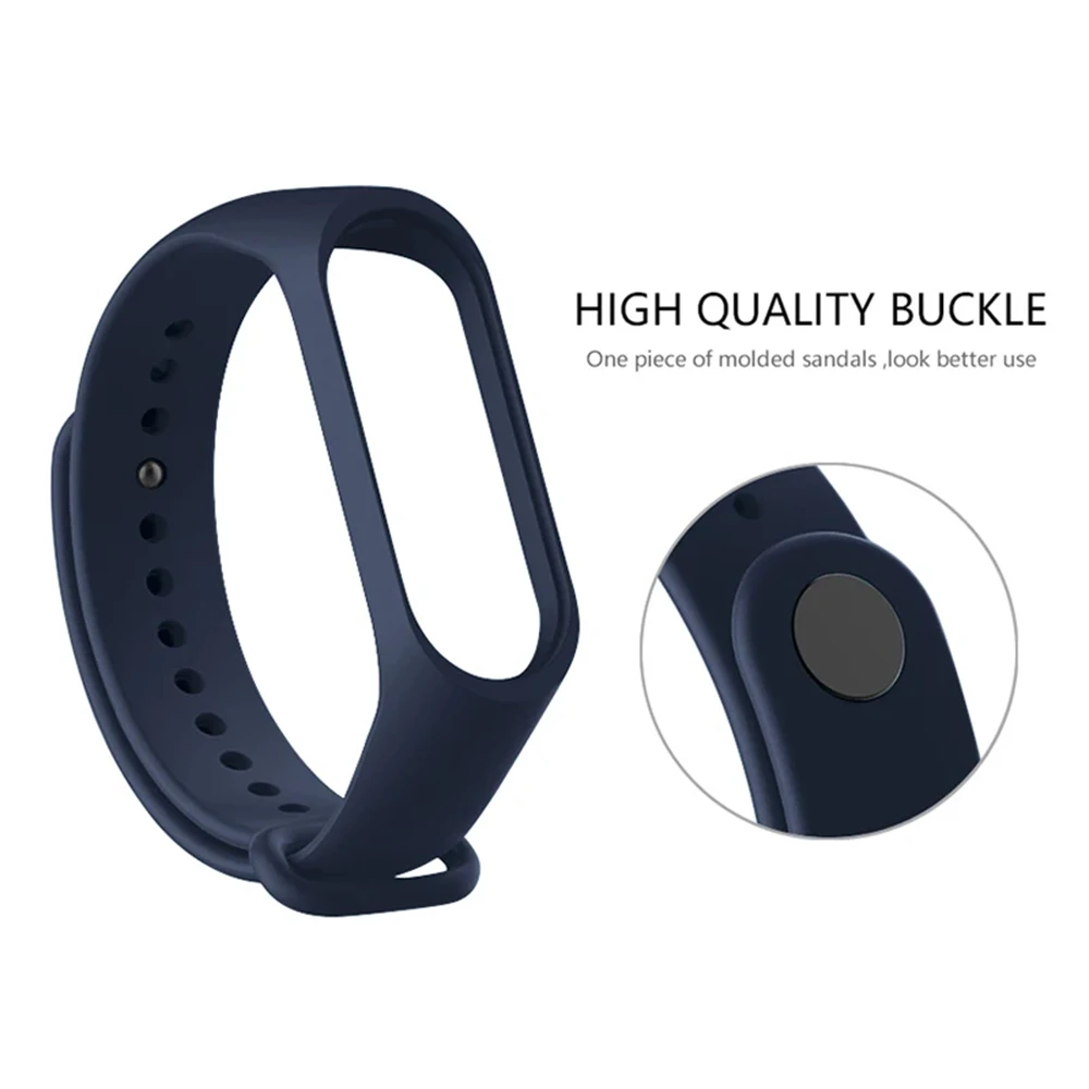 3-Pack Sport Replacement Wristbands | 7/6/5/4/3 Silicone Strap Set