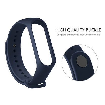 3-Pack Sport Replacement Wristbands | 7/6/5/4/3 Silicone Strap Set