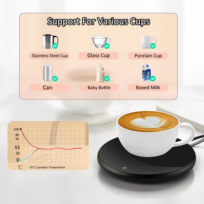 ☕ USB Mug Warmer – Smart Coffee Cup Heater