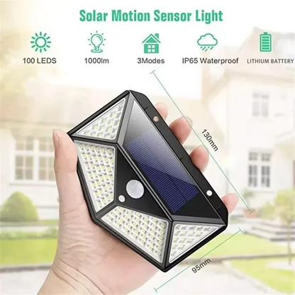 Multifunctional Solar LED Lamp | Outdoor Garden Light