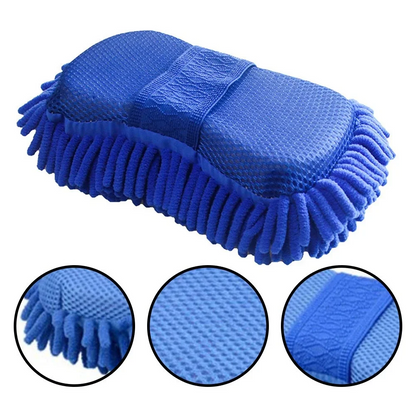Car Wash Glove | Microfiber Chenille Cleaning Sponge for Auto Detailing