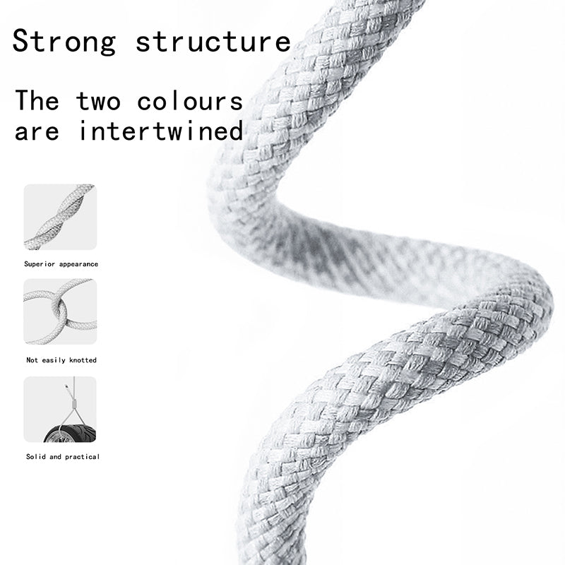 USB-C to Type-C Fast Charging Cable | 60W PD Braided Charger for iPhone 15, Samsung & Android