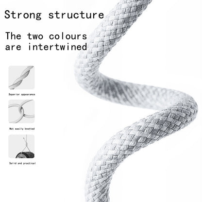 USB-C to Type-C Fast Charging Cable | 60W PD Braided Charger for iPhone 15, Samsung & Android