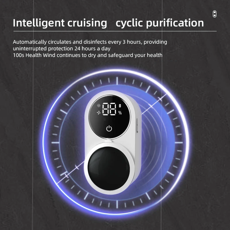 Portable Toothbrush Sanitizer Box | UV Light + Smart Sensor