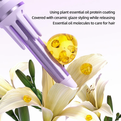 Automatic Curling Wand | Fast Heat, Anti-Frizz, Salon Styling Tool (Available in Multi Colors)