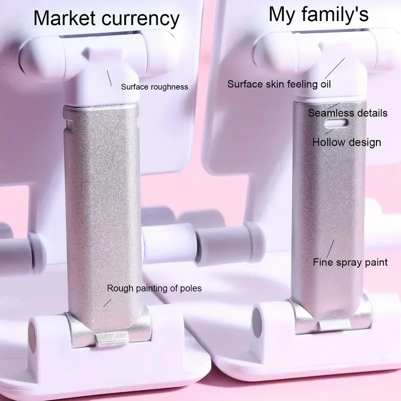 Adjustable Desk Phone & Tablet Holder Stand