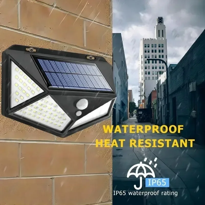 Multifunctional Solar LED Lamp | Outdoor Garden Light