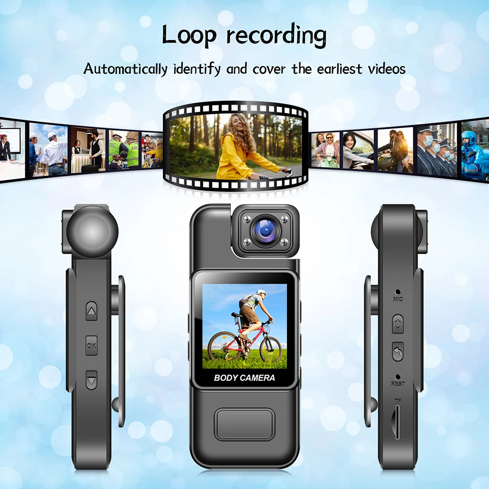 4K Mini WiFi Camera | Portable BodyCam & Sports DV | Night Vision & Action Recording