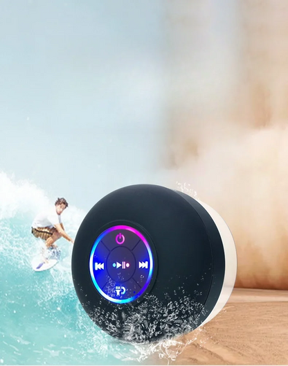Waterproof Mini Bluetooth Speaker with LED Light