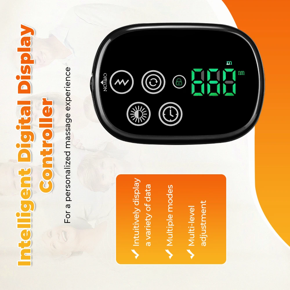 Electric Infrared Knee Massager – Heating & Vibration Therapy for Pain Relief!