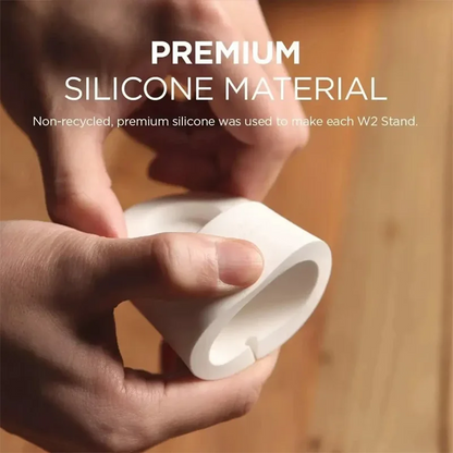 Apple Watch Charger Stand  | Silicone Dock Holder for Series 2–9 & Ultra