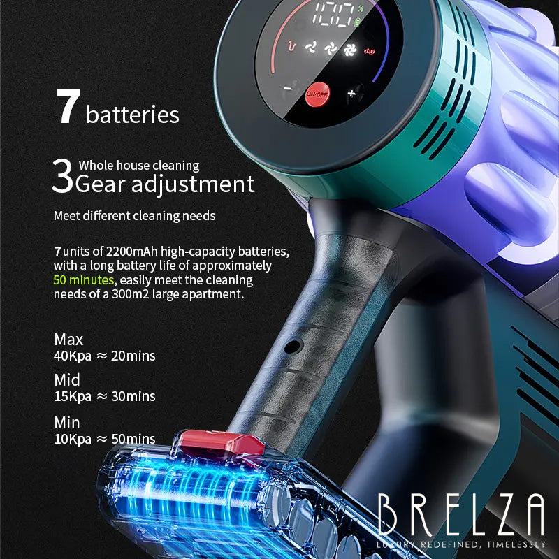 2-in-1 Portable Cordless Vacuum Cleaner | High Suction Power for Home, Office