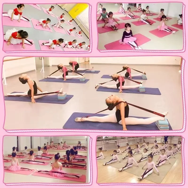 Yoga Stretch Resistance Bands | High Elasticity Multi-Segment Belt for Fitness & Assisted Stretching