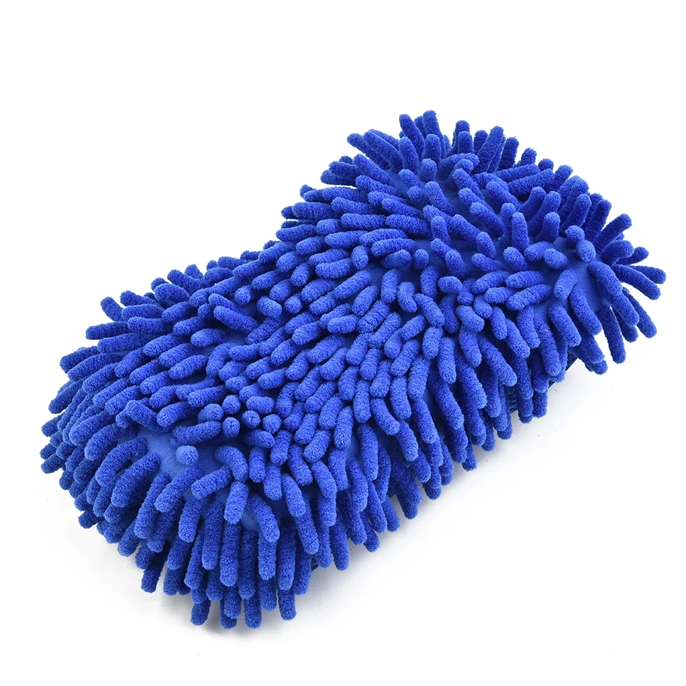 Car Wash Glove | Microfiber Chenille Cleaning Sponge for Auto Detailing
