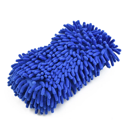 Car Wash Glove | Microfiber Chenille Cleaning Sponge for Auto Detailing
