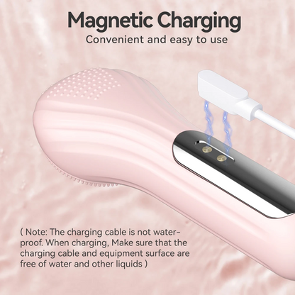 Sonic Face Brush Pro | Rechargeable Deep Cleansing Scrubber | Waterproof Exfoliating Skin Care Tool