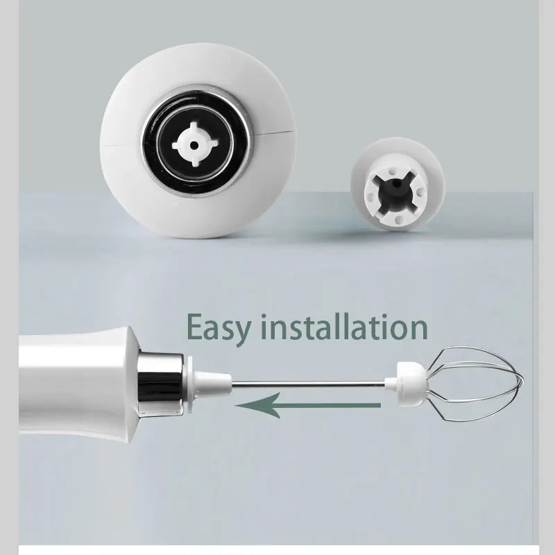 3-in-1 Electric Milk Frother | Rechargeable Handheld Foamer for Coffee, Matcha & Drinks