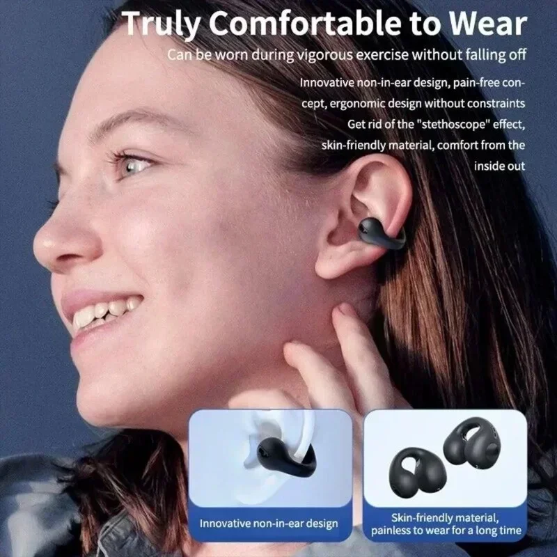T75 Bone Conduction Wireless Waterproof Sports Earphones