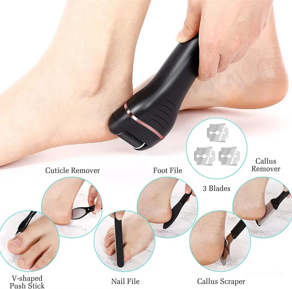 Electric Callus Remover | Rechargeable Foot File & Pedicure Tool