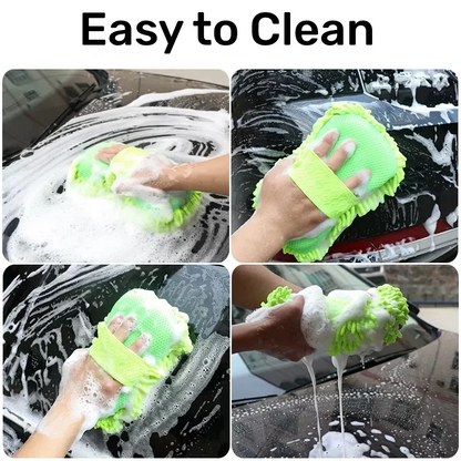 Car Cleaning Kit | Microfiber Sponge, Brushes & Towels for Auto Detailing