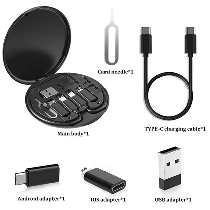 USB-C Charging Kit | Type-C to Lightning/Micro/Type-C Adapter Set