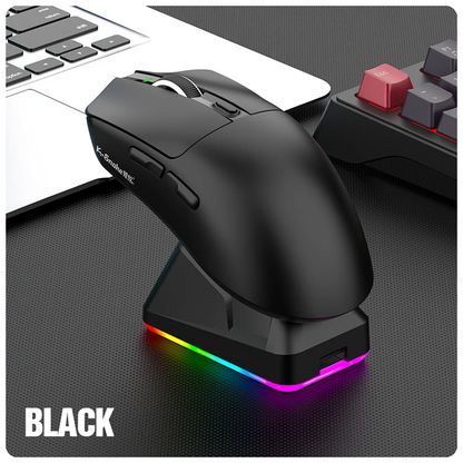 K-Sanke X11 Wireless Gaming Mouse | Bluetooth, 3 Modes, Lightweight, Magnetic Charging, E-Sports PC & Laptop