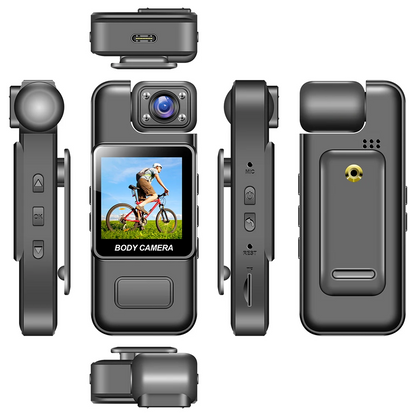 4K Mini WiFi Camera | Portable BodyCam & Sports DV | Night Vision & Action Recording