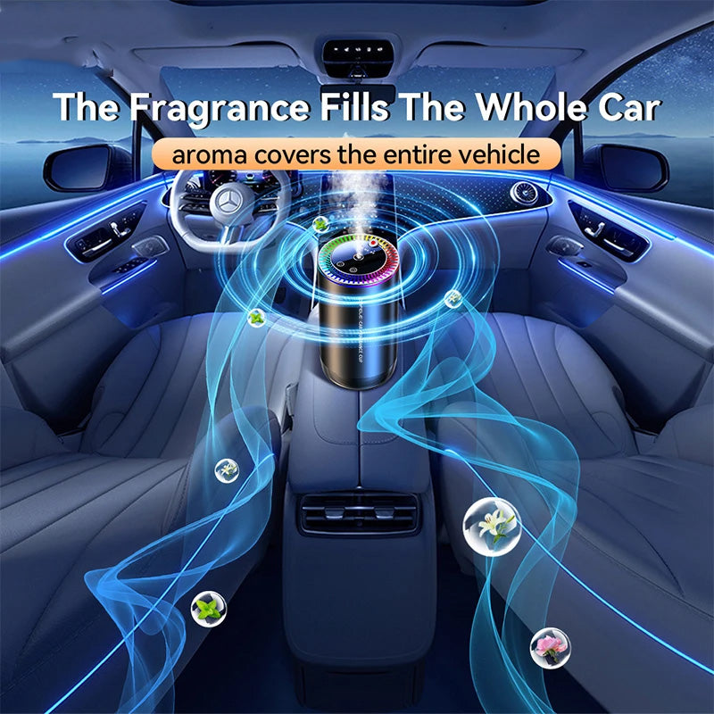 Car Air Freshener & Essential Oil Diffuser