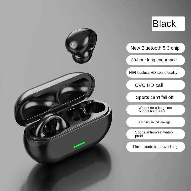 T75 Bone Conduction Wireless Waterproof Sports Earphones