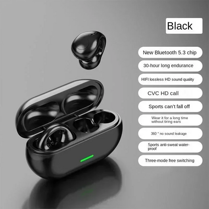 T75 Bone Conduction Wireless Waterproof Sports Earphones