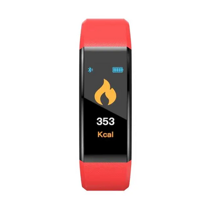 115Plus Smart Watch | Heart Rate, BP, Steps, Waterproof, Bluetooth Sports Watch (Available in Multi Colors)