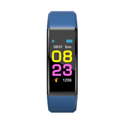 115Plus Smart Watch | Heart Rate, BP, Steps, Waterproof, Bluetooth Sports Watch (Available in Multi Colors)