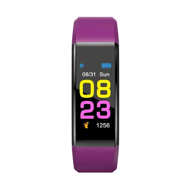 115Plus Smart Watch | Heart Rate, BP, Steps, Waterproof, Bluetooth Sports Watch (Available in Multi Colors)