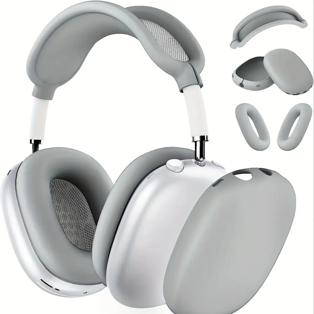 3-in-1 Silicone AirPods Max Case | Soft, Shockproof & Anti-Scratch Headphone Cover