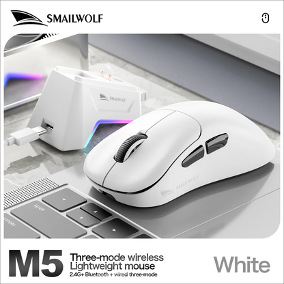 K-Sanke X11 Wireless Gaming Mouse | Bluetooth, 3 Modes, Lightweight, Magnetic Charging, E-Sports PC & Laptop