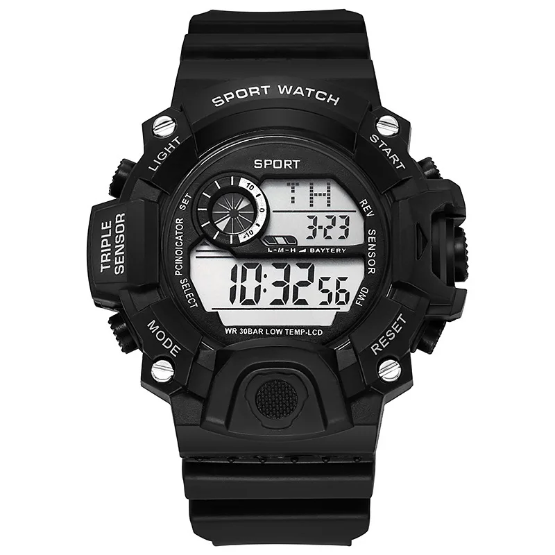 Fashion Men’s Sports Watch | Large Dial, Multifunctional, Waterproof & Luminous Military Style