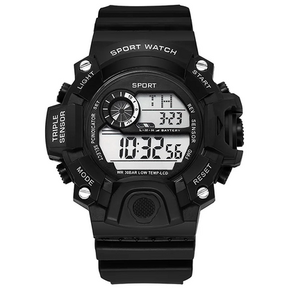 Fashion Men’s Sports Watch | Large Dial, Multifunctional, Waterproof & Luminous Military Style