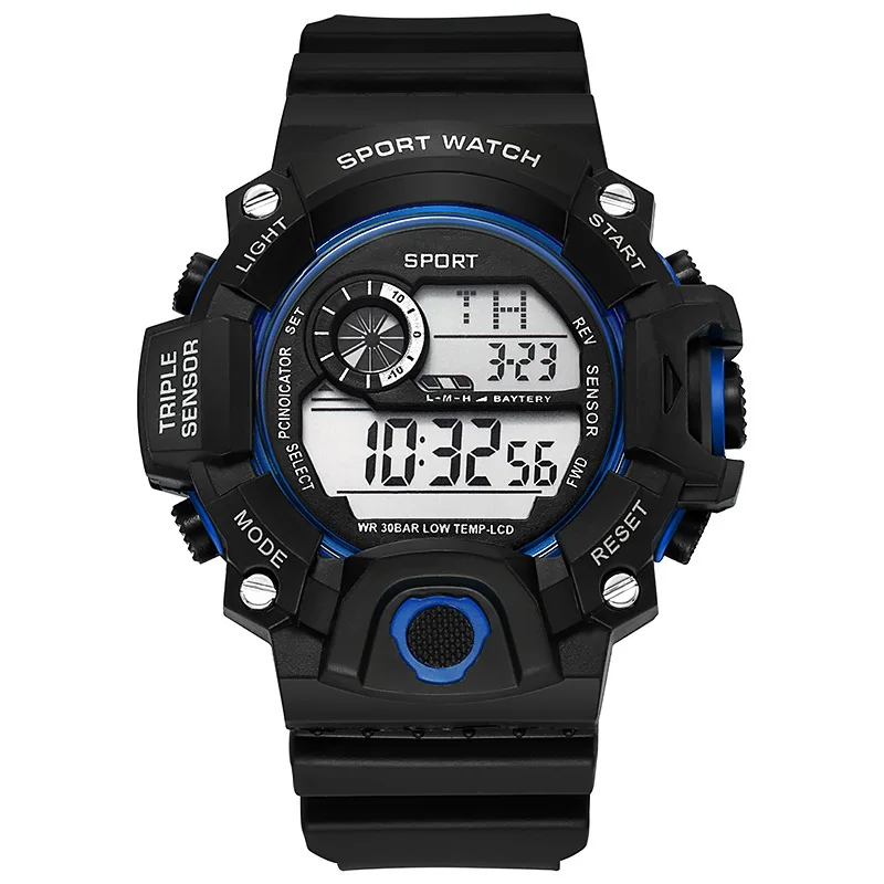 Fashion Men’s Sports Watch | Large Dial, Multifunctional, Waterproof & Luminous Military Style