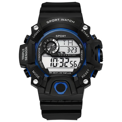 Fashion Men’s Sports Watch | Large Dial, Multifunctional, Waterproof & Luminous Military Style