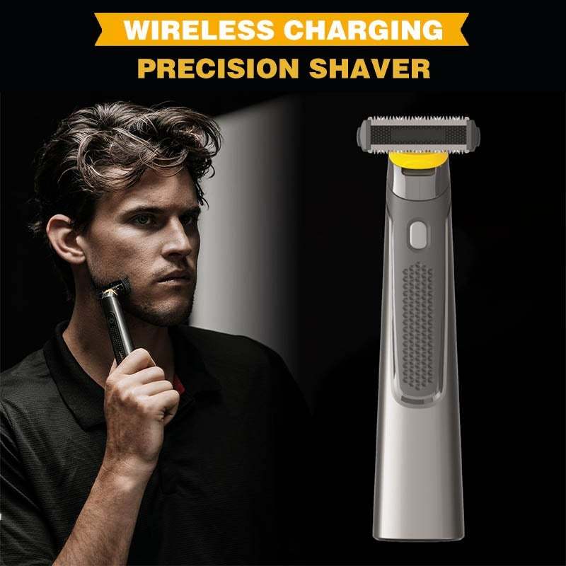 Wireless Precision Shaver | Rechargeable Straight Shaver for Men
