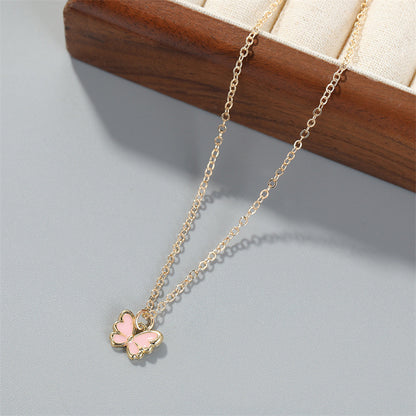 Pearl Butterfly Jewelry Set for Women