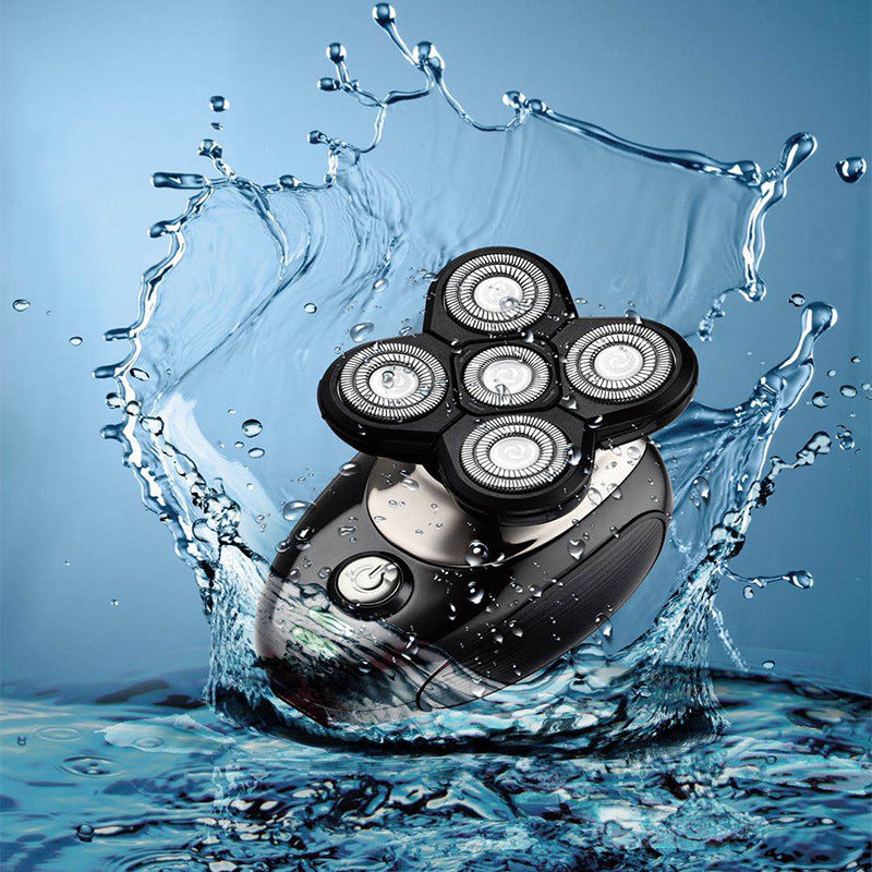 Men’s 5-Blade Electric Shaver | Multifunctional Grooming Tool